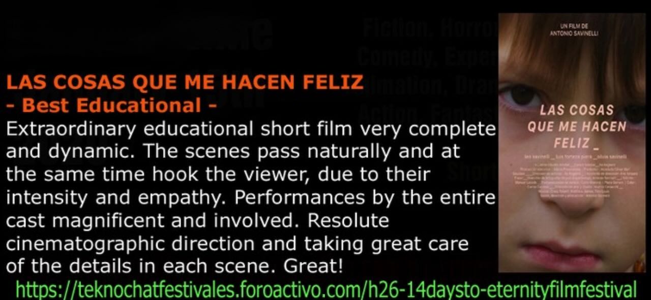 Premio corto educativo