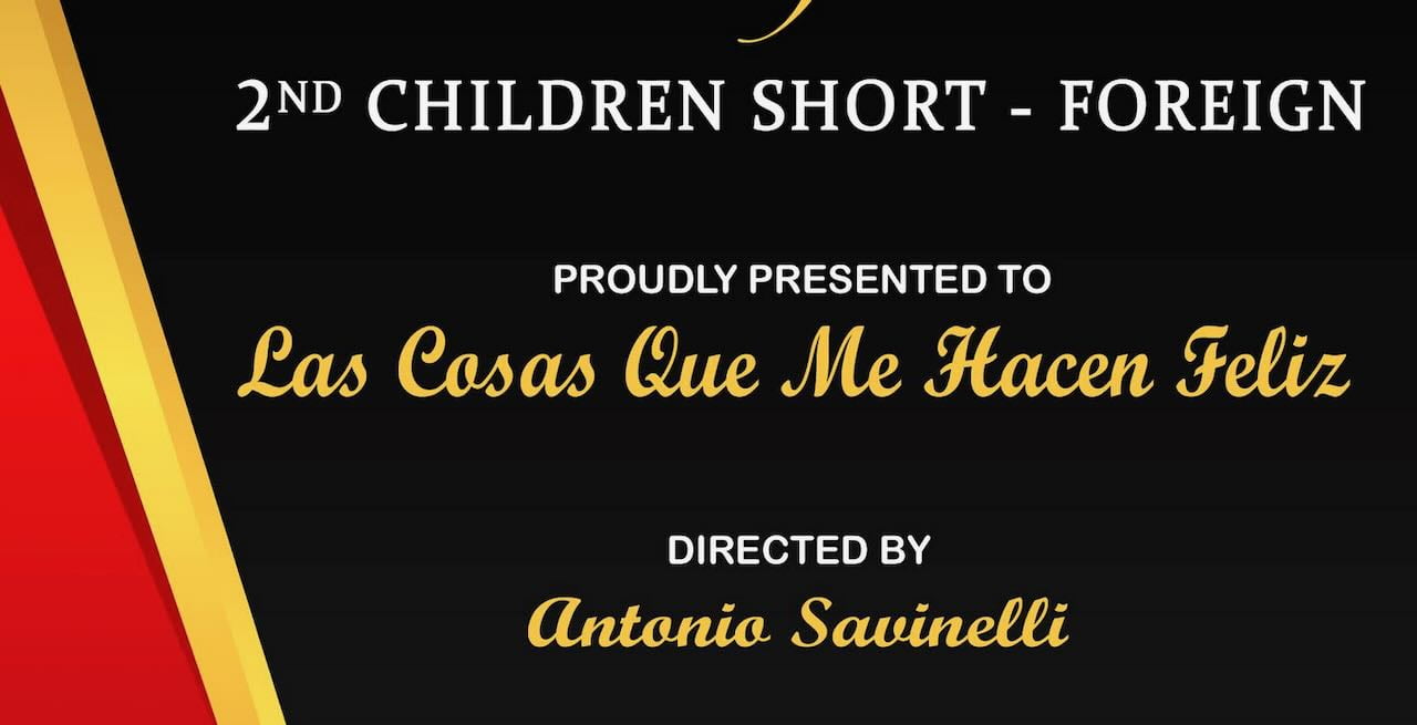 2do premio mejor corto infantil